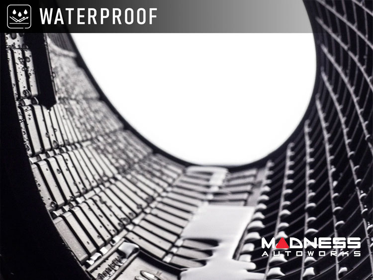 Jeep Wrangler JL Floor Liners - El Toro - Black - 4 Door (2018-2025)